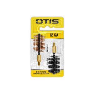 12 GAUGE BORE BRUSH 2 PACK (1 NYLON/1 BRONZE)