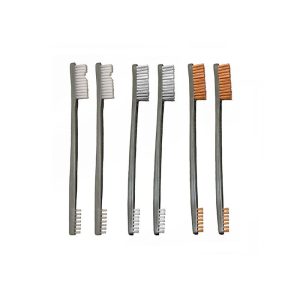 9 PACK AP BRUSHES (3 NYLON/3 BRONZE/3 STAINLESS STEEL)