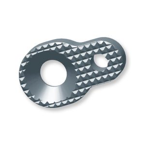 CZ Shadow 2 Compact magazine release button - silver