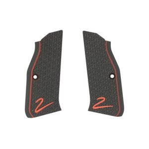 Grips CZ Shadow 2 Compact; G10 aggressive texture, BLACK-RED