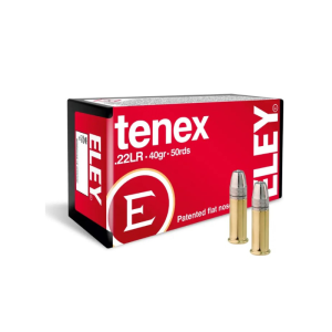 ELEY TENEX PATENTED FLAT-NOSE .22LR (RIFLES)