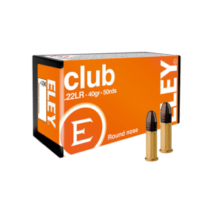 ELEY CLUB ROUND-NOSE .22LR